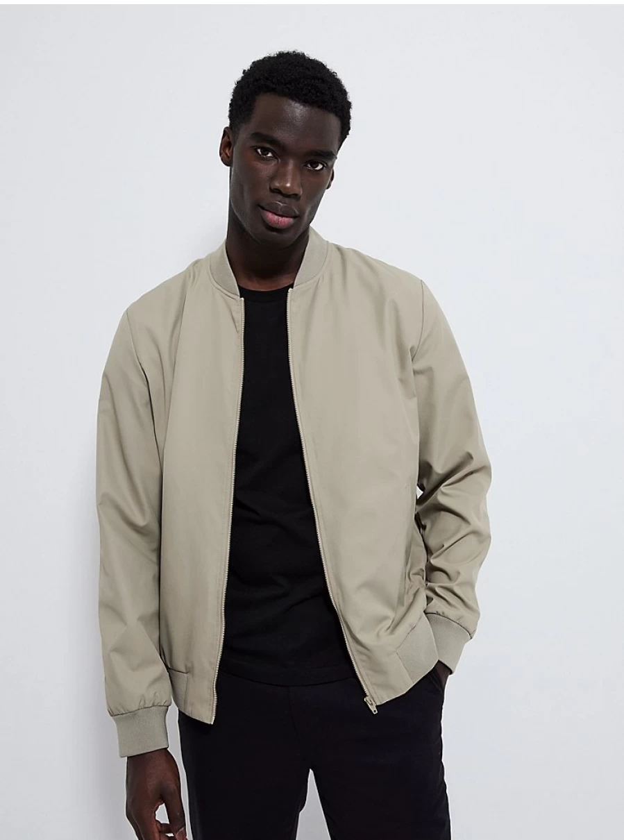 "George at Asda Men's Khaki Tech Bomber Jacket – Review & Style Guide"