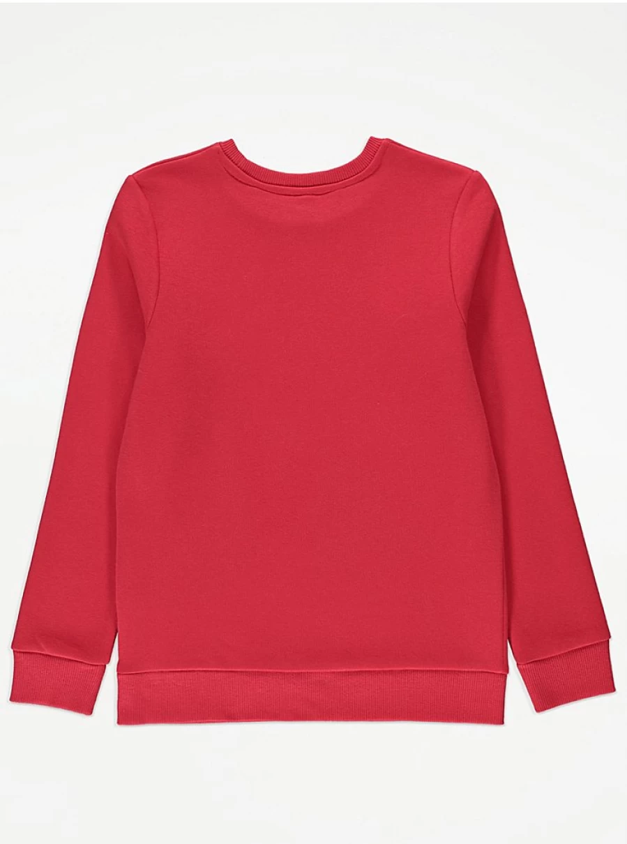 "George at Asda Kids Marvel Iron Man Red Sweatshirt | Invincible Hero Costume Apparel"