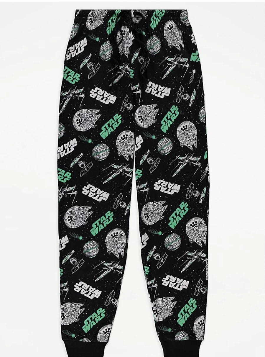 "George at Asda Men's Star Wars Black Lounge Pants Review"