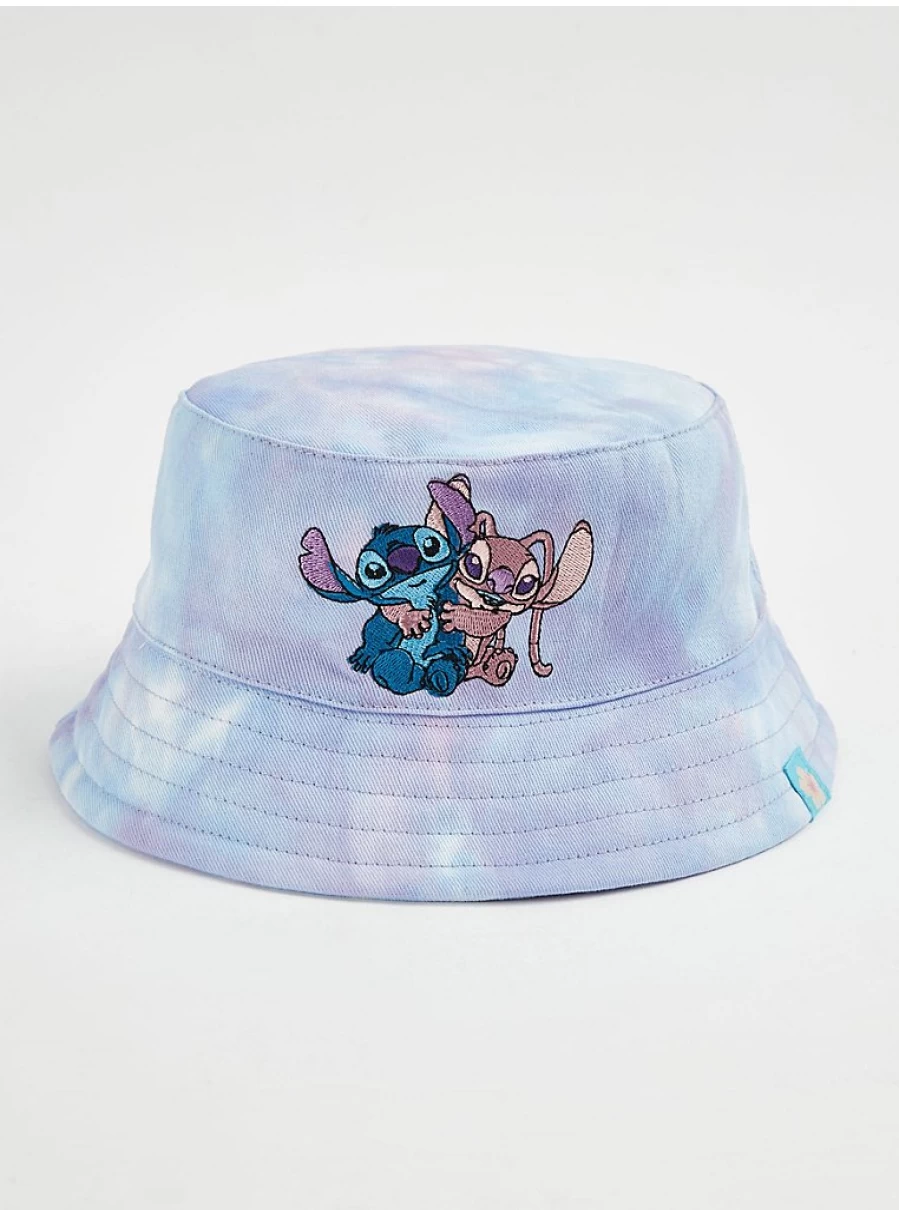 Disney Lilo & Stitch Tie-Dye Bucket Hat for Girls | George at Asda | Cute Kids Summer Hat