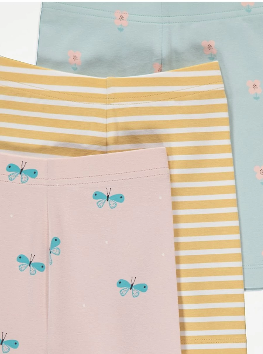 "Girls' Unicorn Flower Cycling Shorts 5-Pack | George at Asda | Kids' Bike Shorts Review"