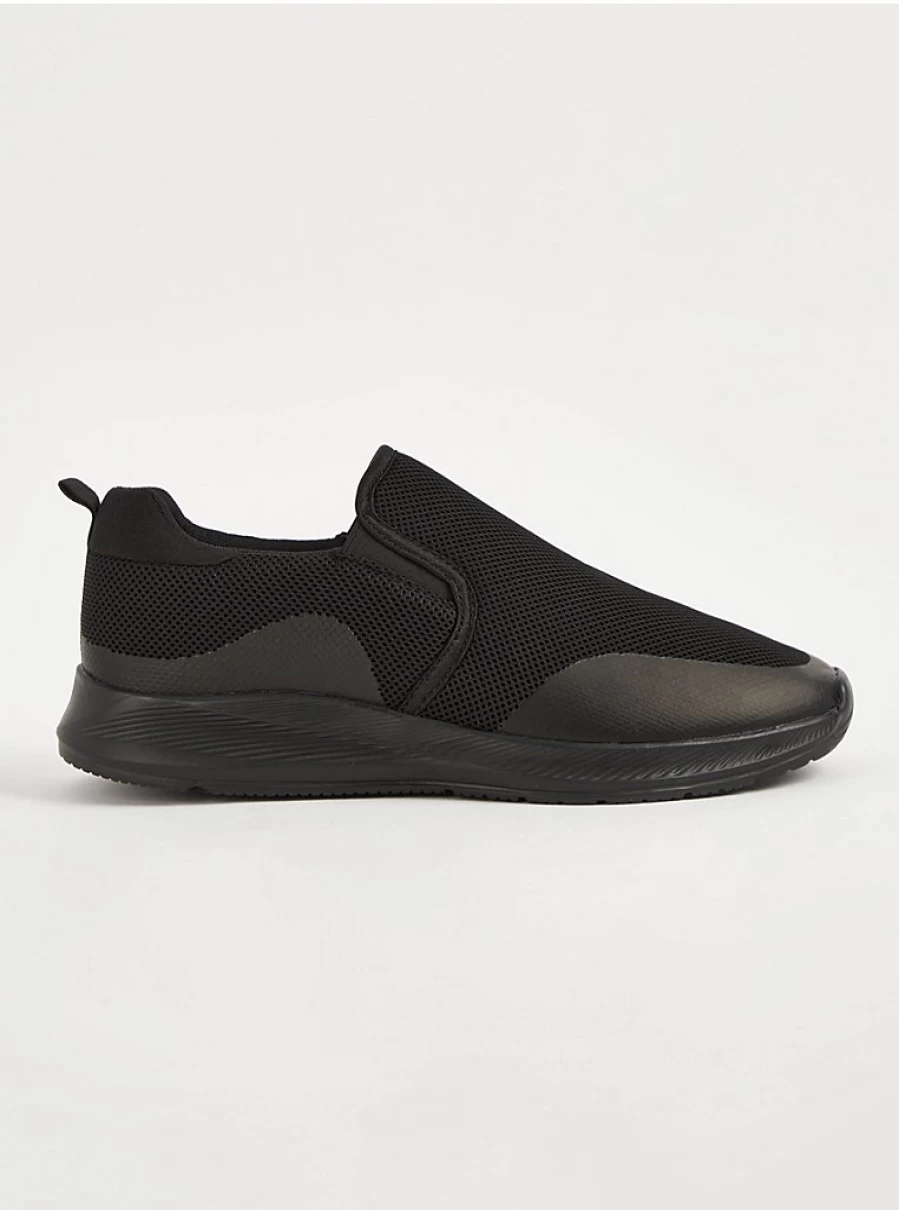 "George at Asda Men's Black Slip-On Comfort Shoes – Review & Features"