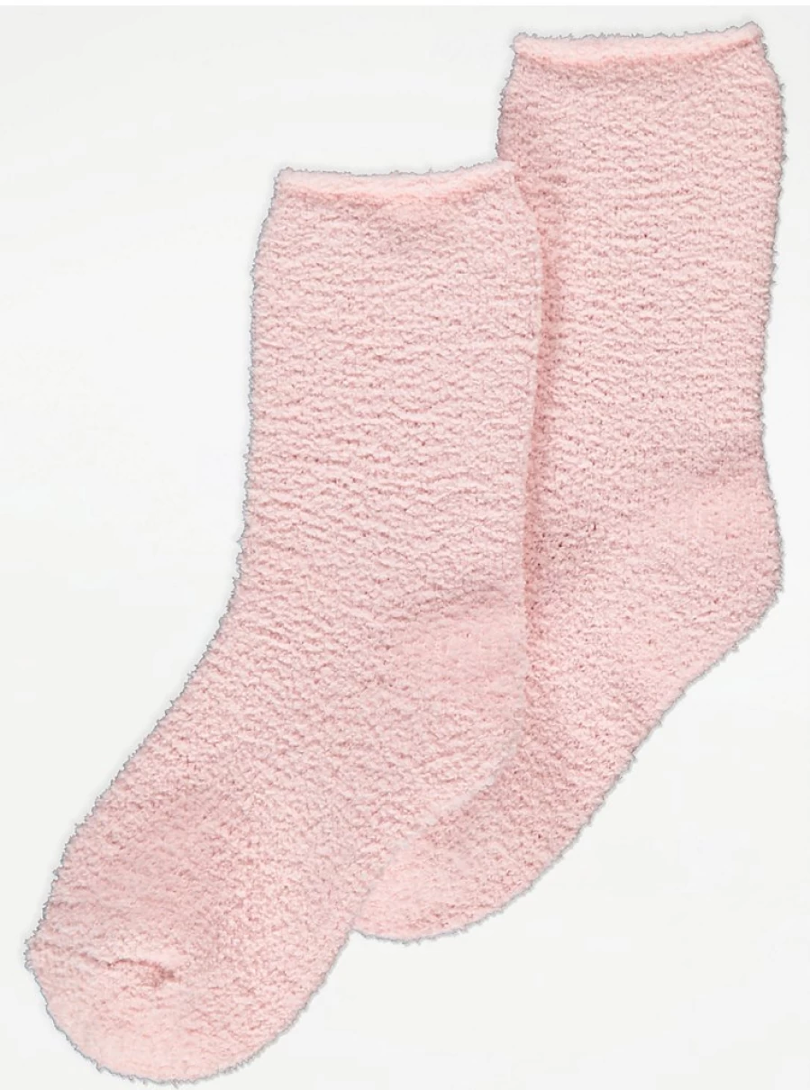 "George at Asda Kids' Pale Pink Cozy Socks – Soft & Warm Comfort Review"