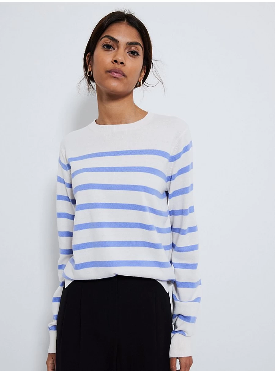 "George at Asda Women's Striped Soft Touch Lightweight Jumper Reviews"