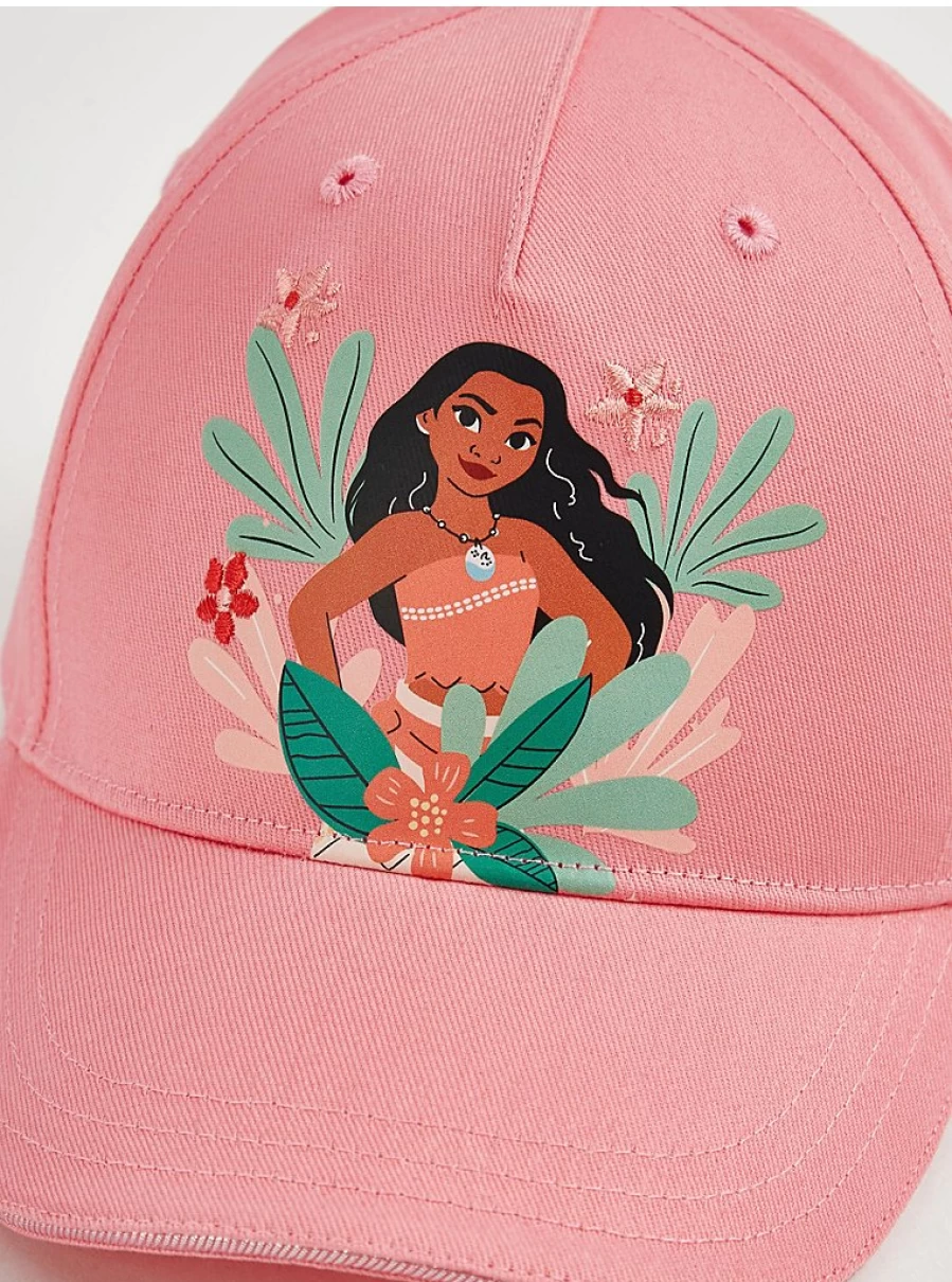 "George at Asda Disney Princess Caps 4 Pack for Girls – Kids’ Adjustable Baseball Hats"