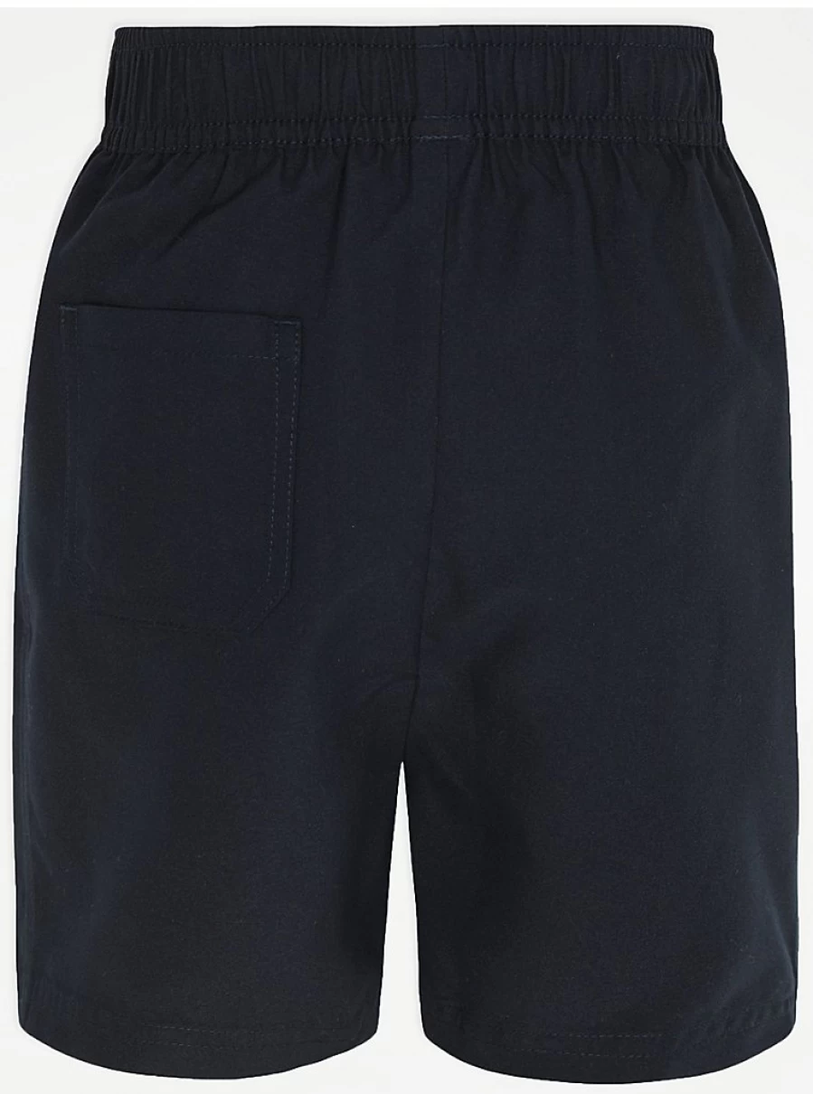 "George at Asda Boys Navy School Swim Shorts – Comfortable Swimwear for School Activities"