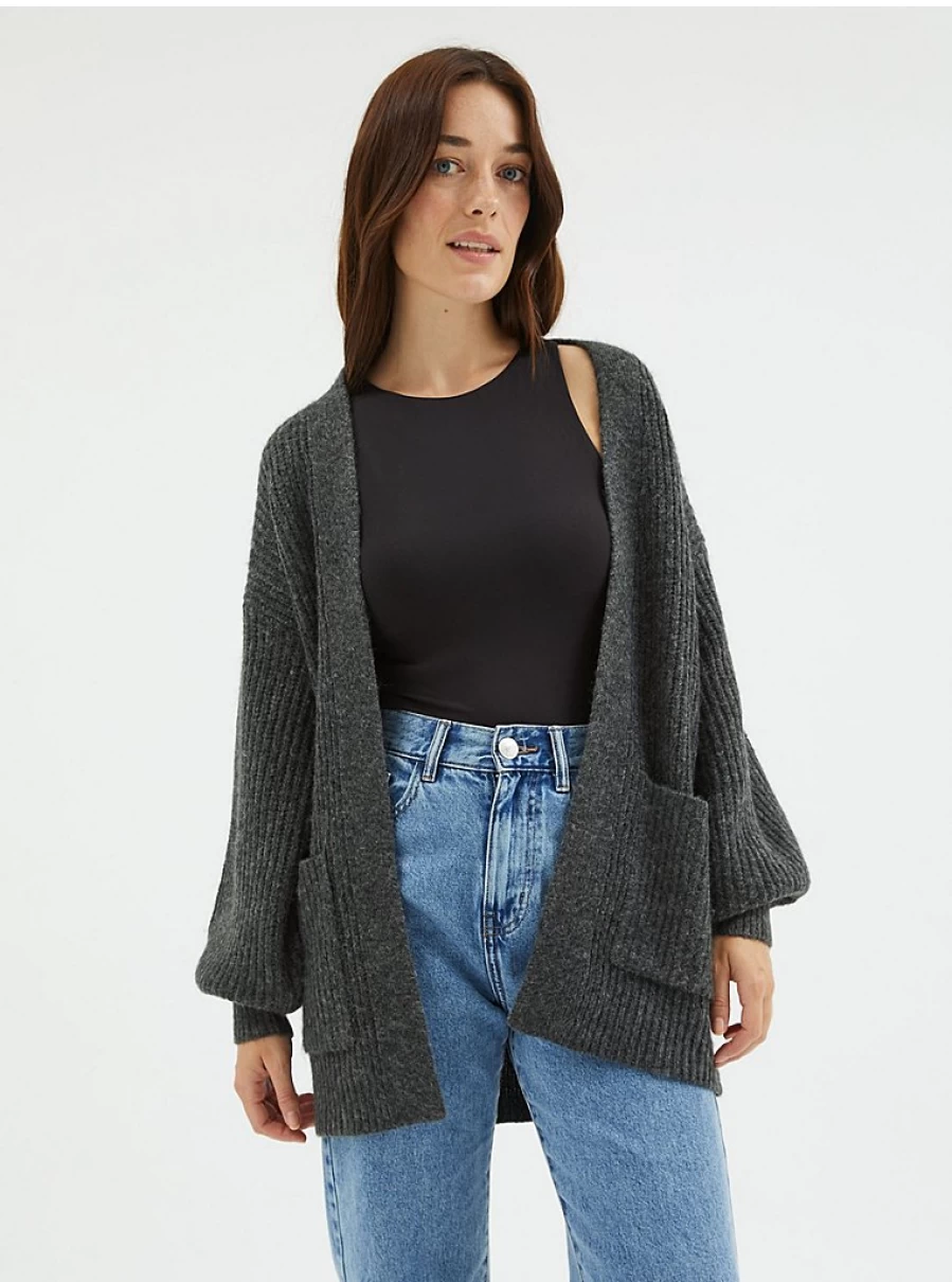 "George at Asda Women's Grey Knitted Midi Cardigan Review & Style Guide"