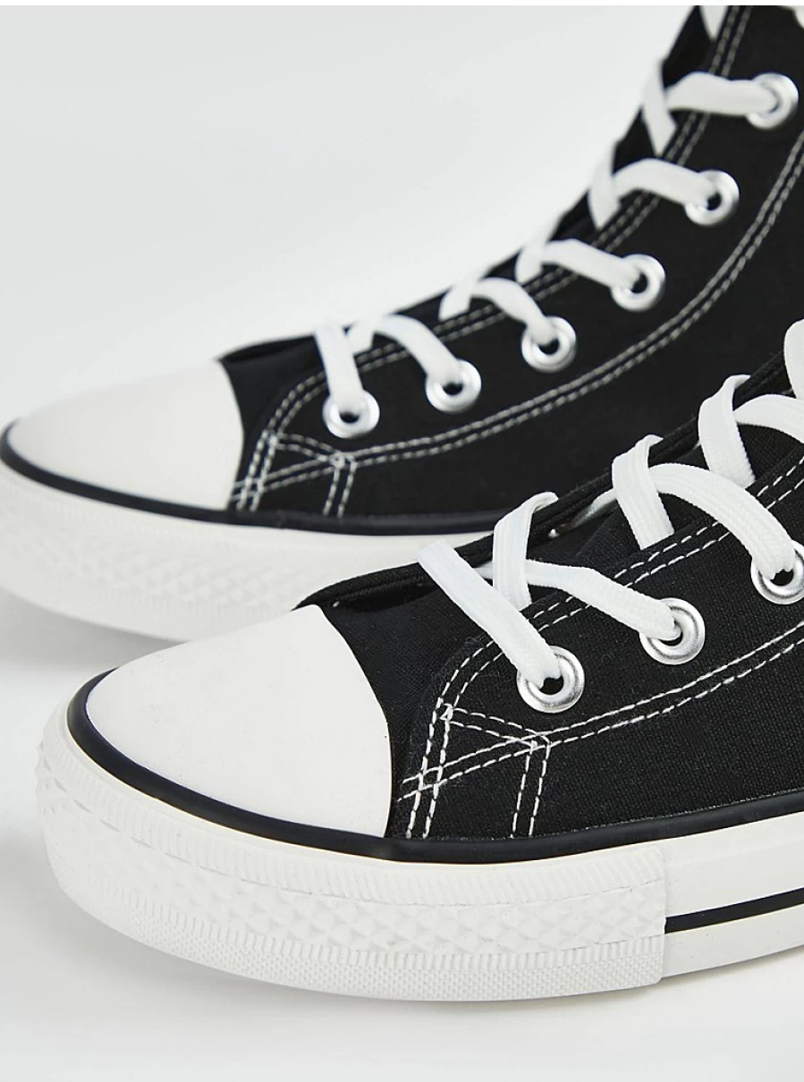 Women's Black High-Top Sneakers | George at Asda | Comfort & Style