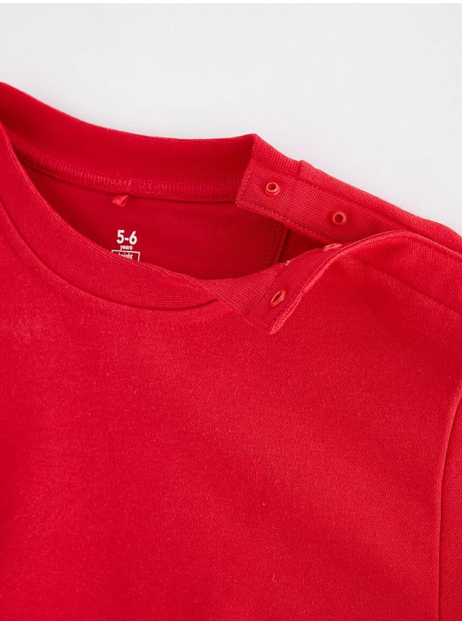 "George at Asda Easy On School Sweatshirt 2 Pack - Comfortable Kids' Pullover for School"