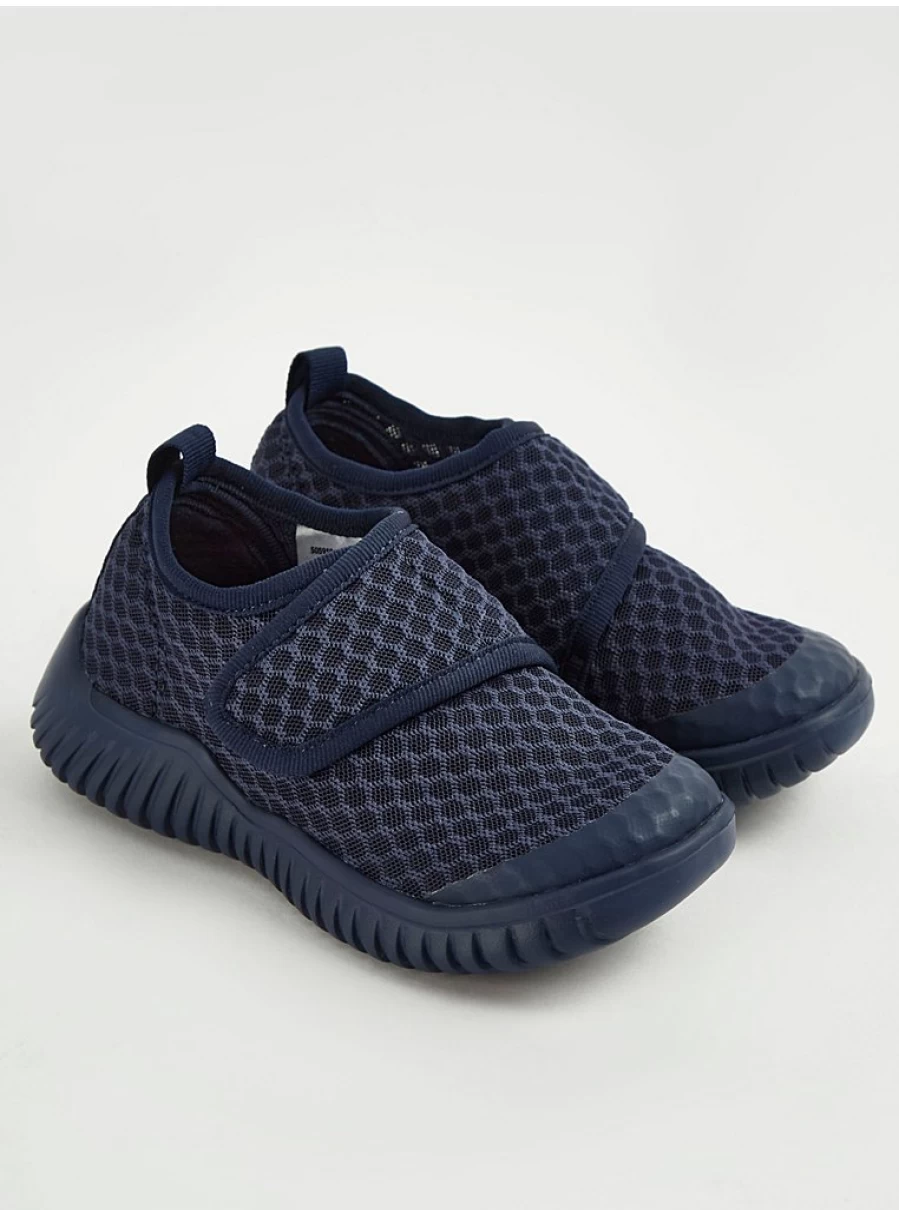 Girls Navy Textured Aqua Shoes by George at Asda | Kids Water Shoes Reviews
