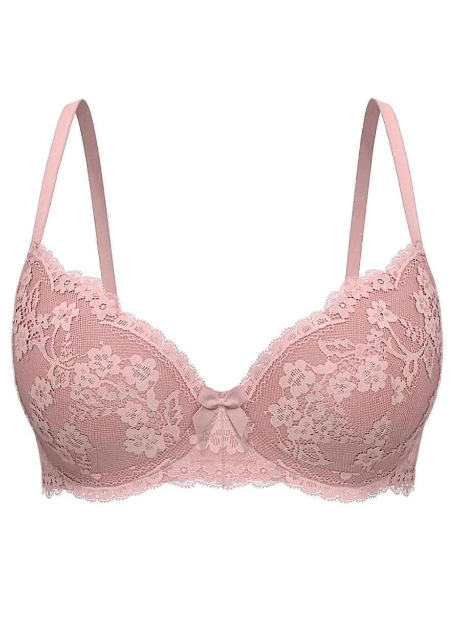 "George at Asda Women's Lace T-Shirt Bras 2 Pack | Comfortable Lingerie Set"