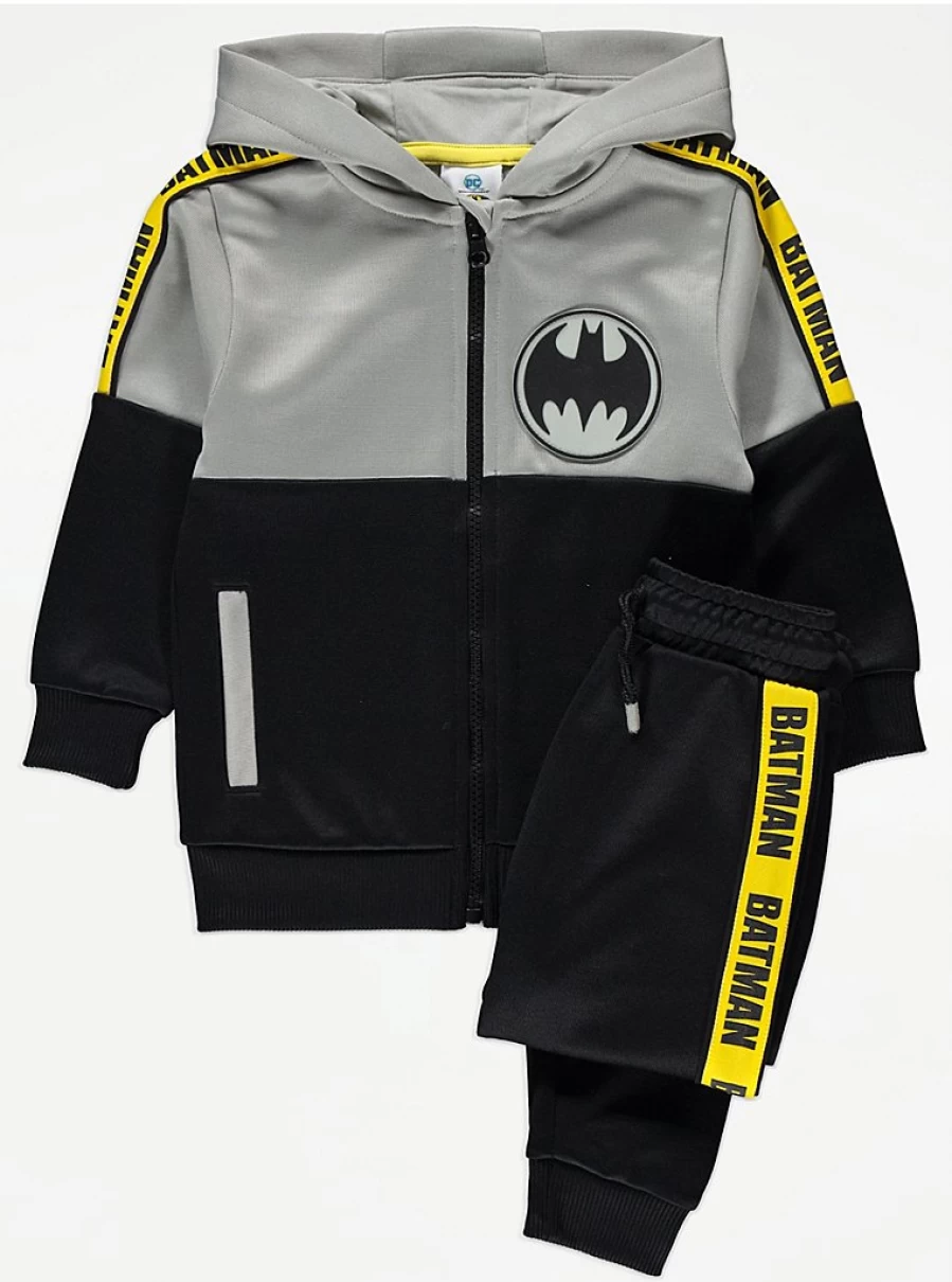 "George at Asda Boys Batman Zip Up Hoodie & Joggers Set – DC Comics Kids Outfit Review"
