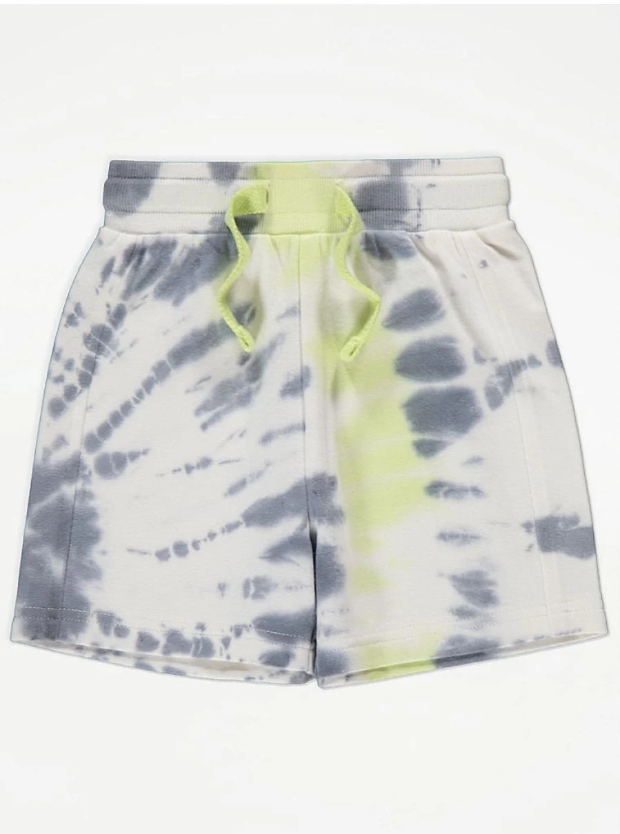 "George at Asda Boys Grey Tie Dye Short Sleeve T-Shirt and Shorts Set Review"