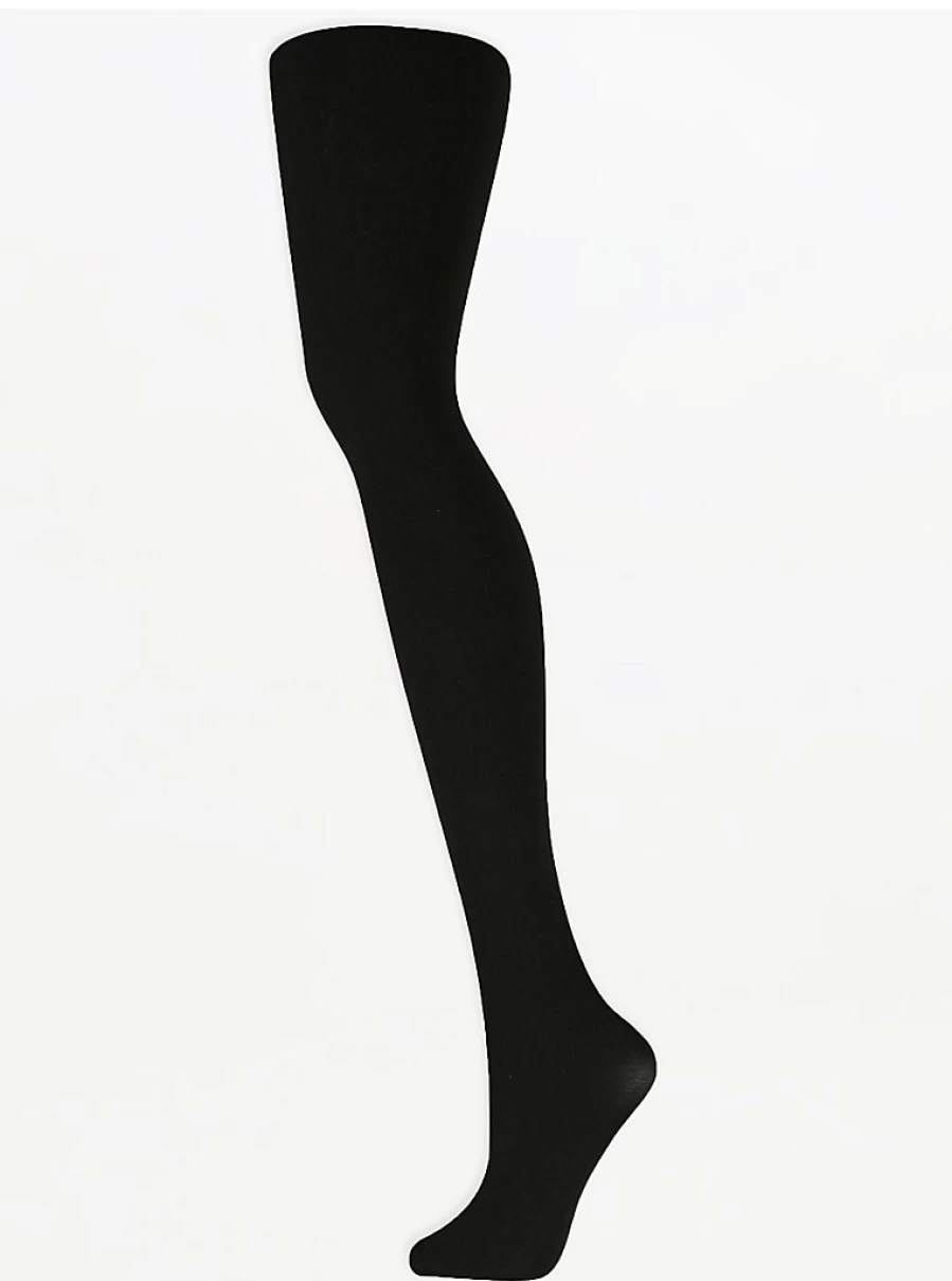 "George at Asda Black Firm Control Waist Shaping Tights 60 Denier Review | Lingerie"