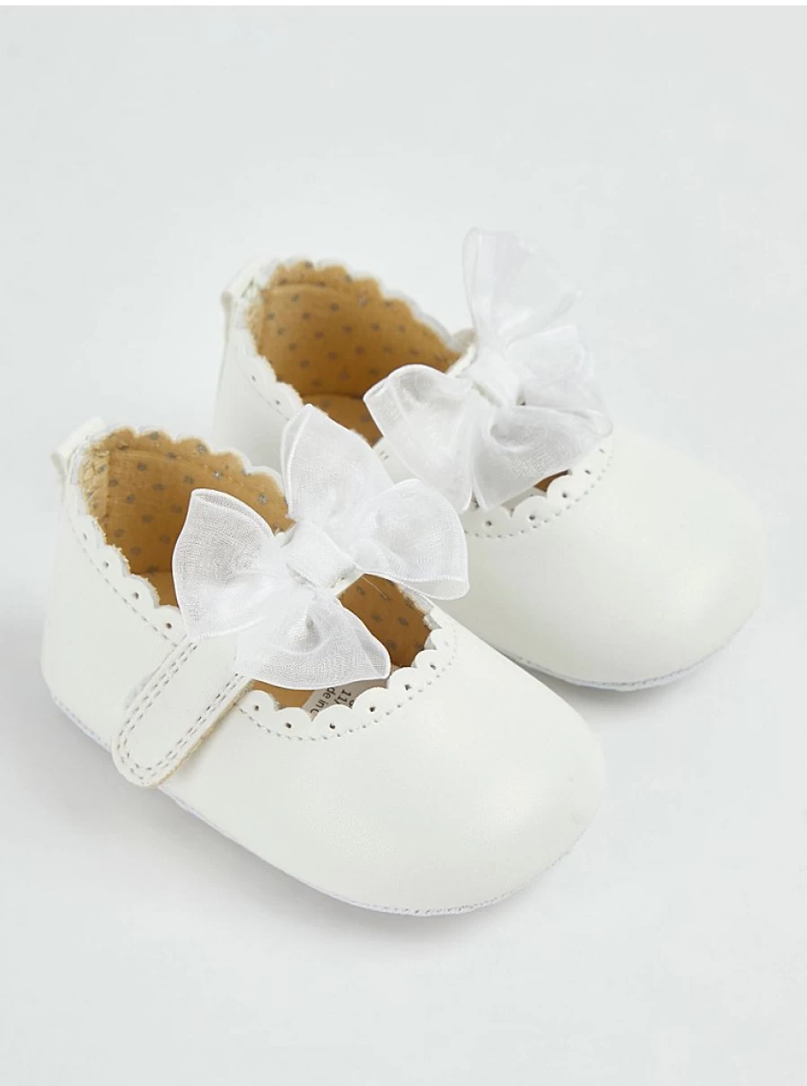 George at Asda Baby Smart Shoes with White Bow – Comfort & Style Review