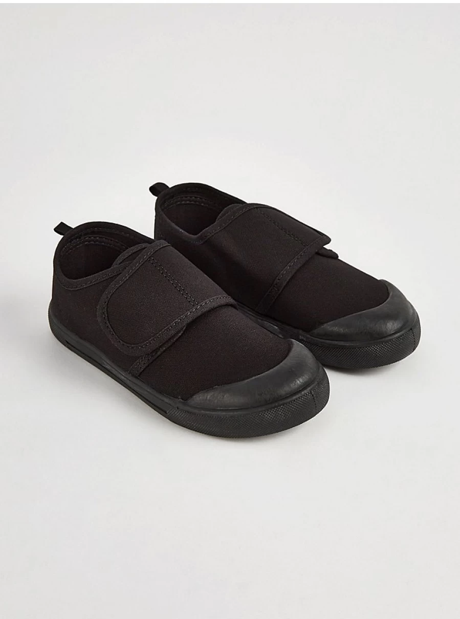 "George at Asda Black Wide Fit Plimsolls for School – Comfortable & Stylish Review"