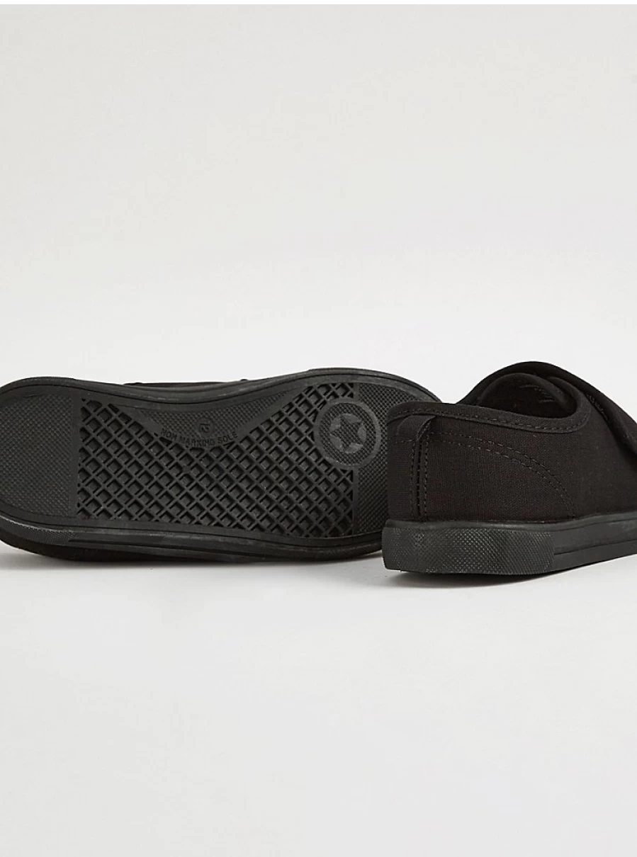 "George at Asda Black Wide Fit Plimsolls for School – Comfortable & Stylish Review"