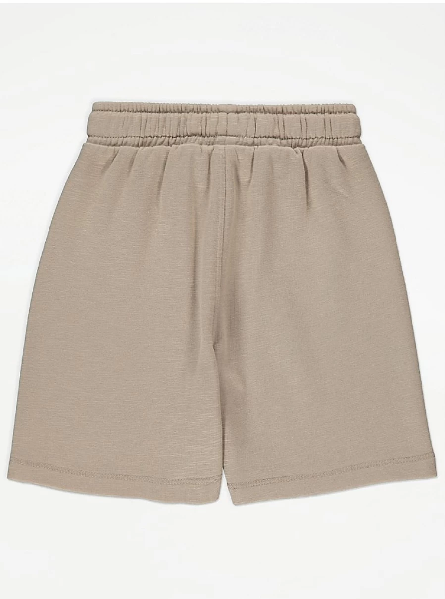 George at Asda Boys' Stone Jersey Bermuda Shorts | Comfortable Kids' Summer Shorts