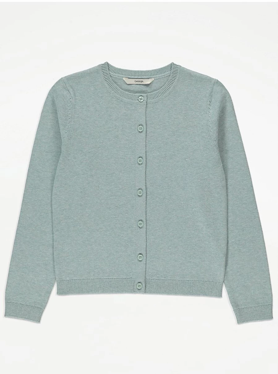 "George at Asda Kids Green Button Up Cardigan Review: Comfort & Style"