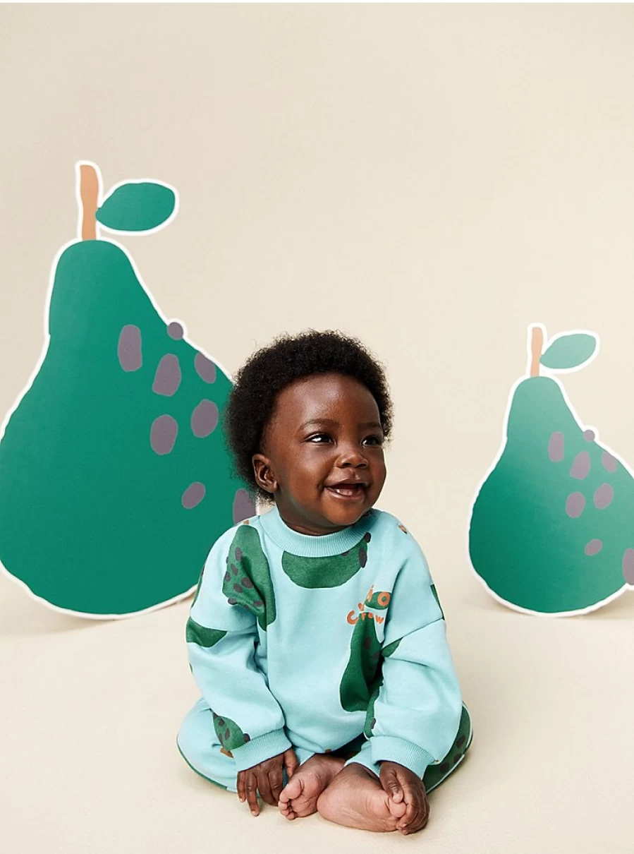 "George at Asda Baby Boys' Little Angels Aqua Pear Sweatshirt & Trousers Set Review"